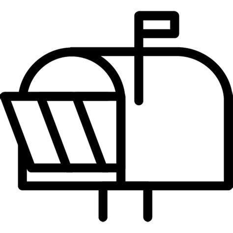 Mailbox Full Icon Line Iconset Iconsmind