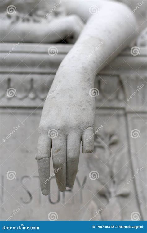 Marble Statue Hand Detail Of A Monument Stock Photo Image Of Hand