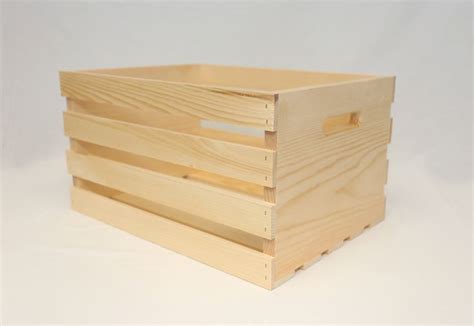 Usa Made Wood Crates Storage And Organization Crafts Projects Diy Bins