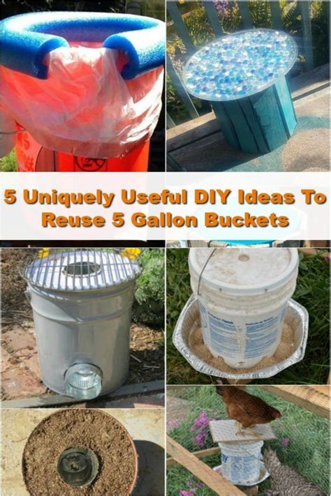 Top Diy Repurposing Ideas Of Five Gallon Buckets Its Very Unique Cool Diy Projects