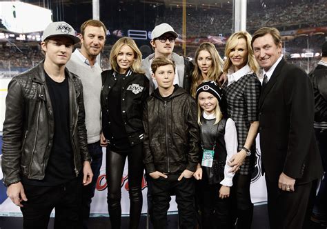 The Gretzkys And Friends Dustin Johnson Wayne Gretzky Son In Law Los