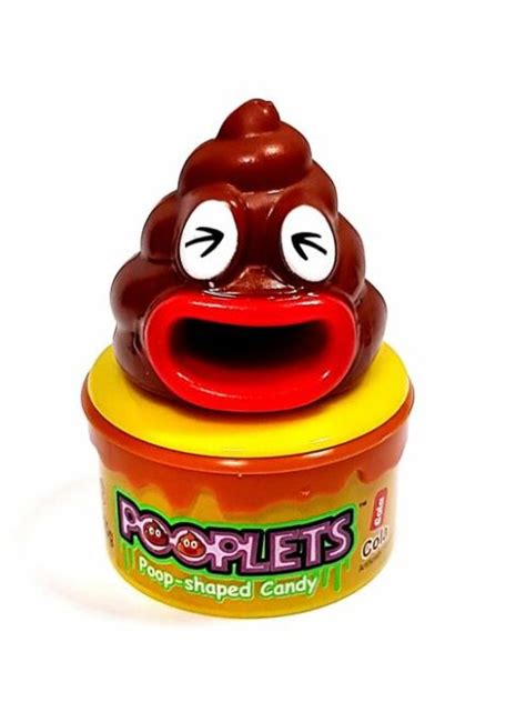 Kidsmania Pooplets Poop Shaped Candy Cola Flavour Squeeze 15g Container