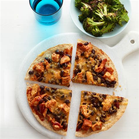 WW BBQ Chicken Pizza W Roasted Broccoli Points