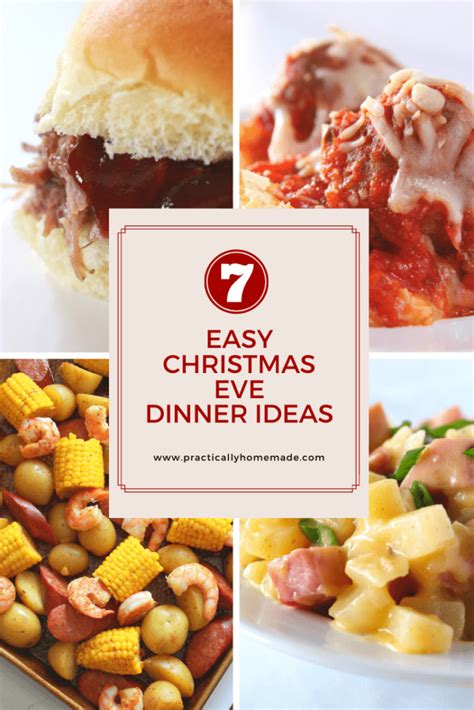 7 Easy Christmas Eve Dinner Ideas Practically Homemade