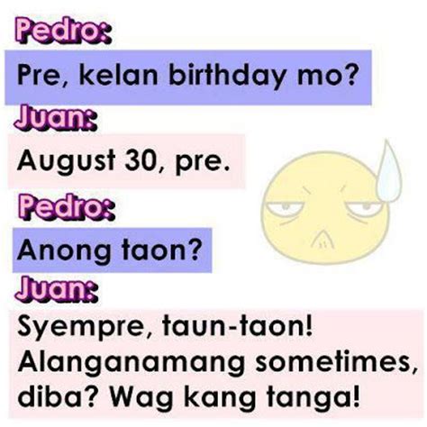 Pinoy Jokes Ideas Tagalog Filipino Funny Pinoy
