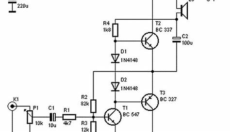 250 watt stereo amplifier circuit diagram