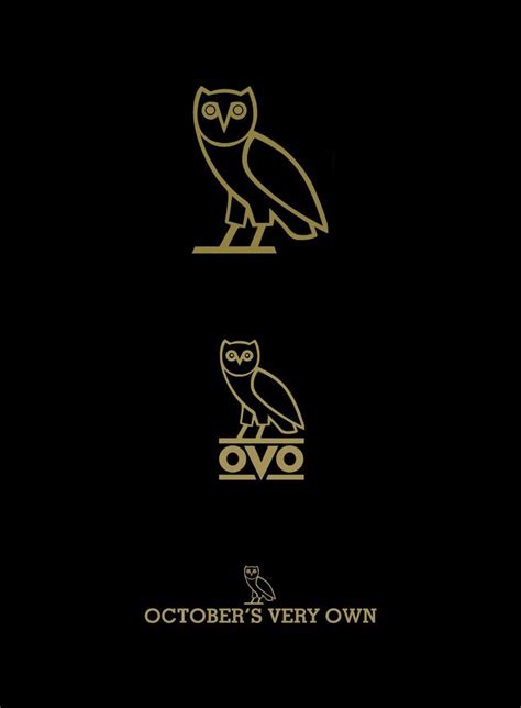 OVO Logo And Wordmark For Drake S Made In Canada Clothing Line OCTOBER