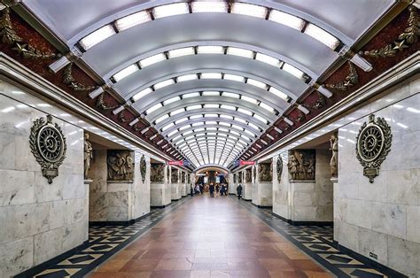 The Most Beautiful Metro Stations In St Petersburg