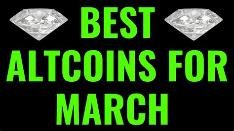 Our cryptocurrencies to watch lists are based on the latest price and user behavior data. Top Cryptocurrency Altcoins March 2021 Best Cryptocurrency ...