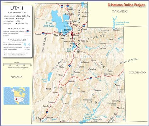 Álbumes 92 Foto Donde Esta Utah En El Mapa Actualizar