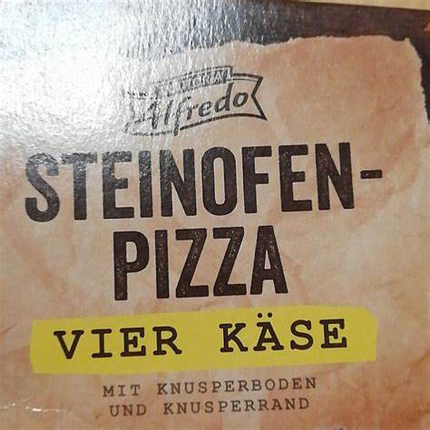 Steinofen Pizza Vier Kase Alfredo Kalorie Kj A Nutriční Hodnoty
