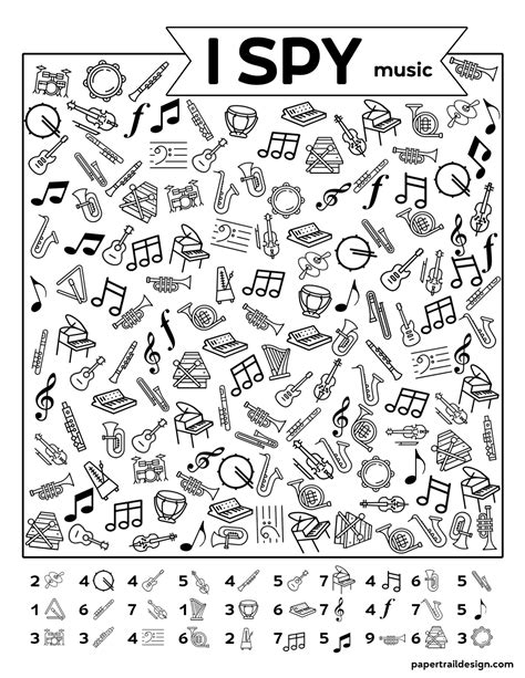 Free Printable Music Worksheets For High School