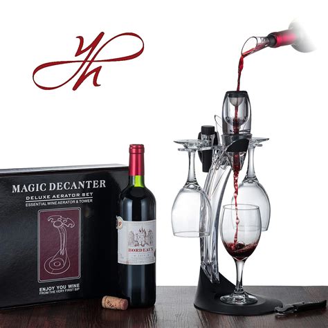 Decanter Wine Red 6 In 1 Set Aerator Wine Youyah With Glasses Included Setnot T Wine