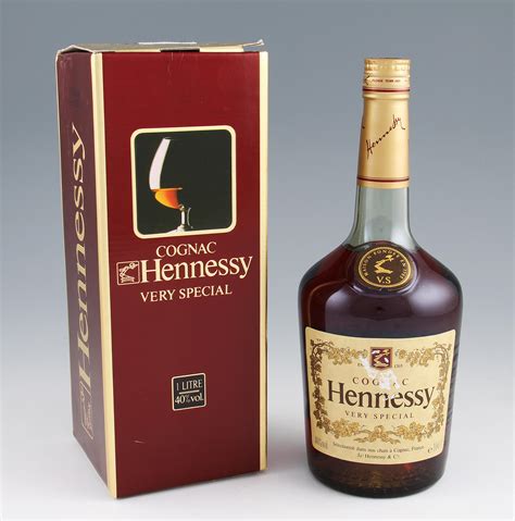 Hennessy Very Special Cognac 1980s Bottling 40 1 Litre