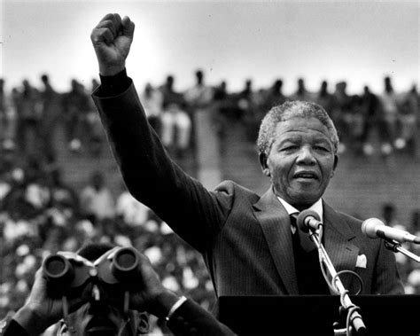 Nelson rolihlahla mandela (1918—2013) was the first democratically elected president of south africa and leader of the african national congress. In Pictures: 30 years since Nelson Mandela became a free ...