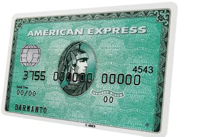 It is also called as the 'amex'. American Express® Green | Kamatica