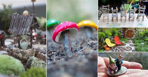 Tons of easy ideas using items you already have around the i just love fairy gardens and recently i've gotten really interested in making my own fairy furniture. 35 DIY Fairy Garden Accessories You Can Make (For Almost Free)