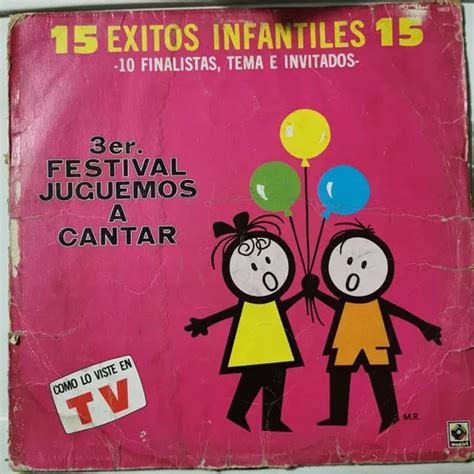 Disco Lp 15 Exitos Infantiles 3er Festival Juguemos Cantar MercadoLibre