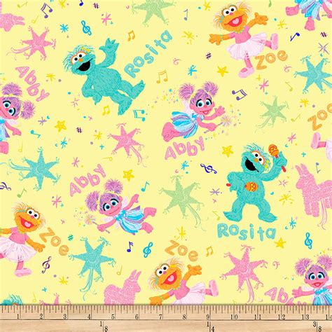 Sesame Street Digital Abby Rosita Zoe Yellow Hd Phone Wallpaper Pxfuel
