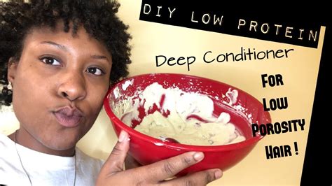 I breastfed my daughter for almost 2.5 yrs, i noticed as well a huge amount of hair loss. DIY Low Protein | Deep Conditioner | For Low Porosity Hair ! - YouTube
