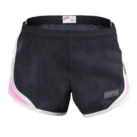 Soffe Soffe 016gh0avlrg Team Jersey Shorts For Girl Black And Pink