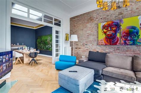 Some also enjoy combining elements of several styles to create their ideal look. Loft German Apartment Interior Decorating Ideas