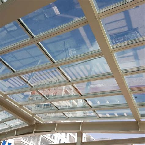 Erbir Glass Roof Retractable Skylight Glass Roof Retractable Glass Roof