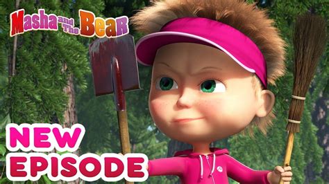 Masha And The Bear 💥🎬 New Episode 🎬💥 Best Cartoon Collection ⛳ Tee For Three Youtube Masha