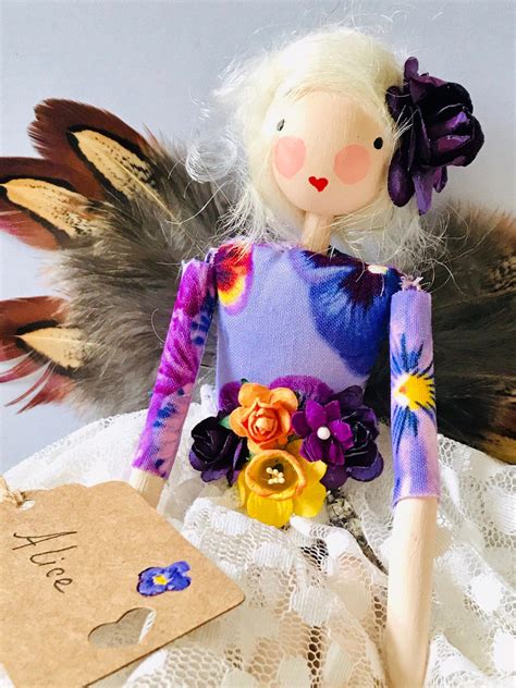 Handmade Vintage Fairy Doll Heirloom Dollhandmade Doll Etsy Fairy