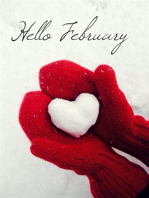 Hello February February Quotes February Wallpaper February Valentines