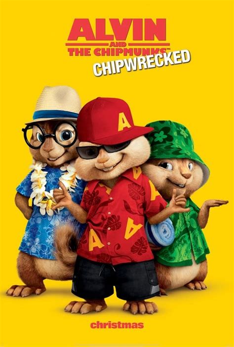 Alvin And The Chipmunks 3 Chipwrecked Poster The Reel Bits