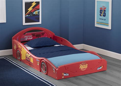 Lightning mcqueen, mater, and friends make the disney cars fastest team 4 piece toddler bedding set a. Disney Pixar Cars Lightning McQueen Plastic Sleep and Play ...