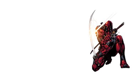 Deadpool White Sword Marvel Hd Wallpaper Anime Wallpaper Better