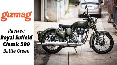 Donning a younger look with styling cues one would expect only from a genuine royal. Royal Enfield Classic 500 - Battle green review - YouTube