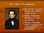 Nathaniel Hawthorne A Balanced Approach to Transcendentalism Introduction