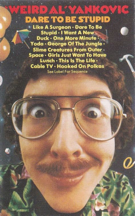 Weird Al Yankovic Dare To Be Stupid 1985 Dolby System Cassette