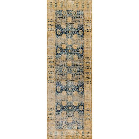 Yellow area rugs enliven you and your space. Loloi Rugs Anastasia Blue/Gold Area Rug & Reviews | Wayfair