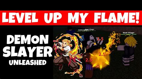 Flame Demon Slayer Unleashed Youtube