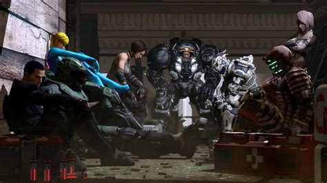 Wallpaper Video Games Mass Effect Samus Aran Halo Bodysuit Dead