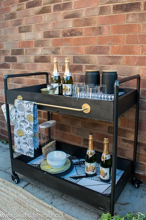 Well, that depends on your strength, the size of your farm and what you want the cart. EASY DIY: How to Build a Rolling bar cart (with Rust-Oleum ...