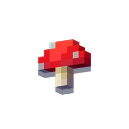 Red Mushroom | Minecraft Earth Wiki | Fandom png image