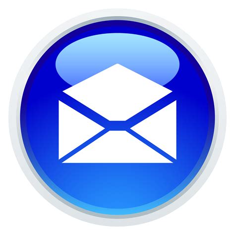 Blue Email Icon Png Image Free Transparent Png Images