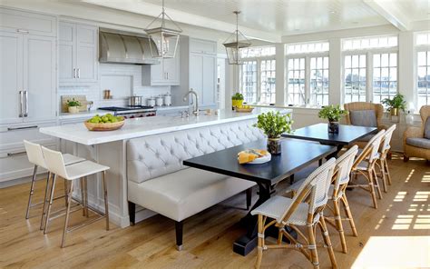 Kitchen Island With Bench Seating And Table Image To U