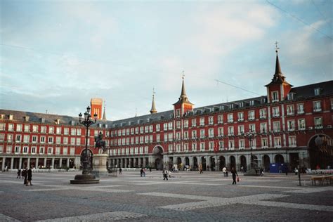 Plaza Mayor In Madrid Spain Image Free Stock Photo Public Domain