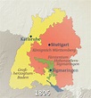Baden-Württemberg 1806 | Karten | Inhalt | Geschichte der Bundesländer ...