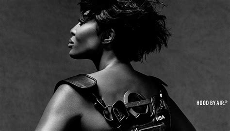 Naomi Campbell Fronts Hood By Air Brand Campaign Celebrity Group
