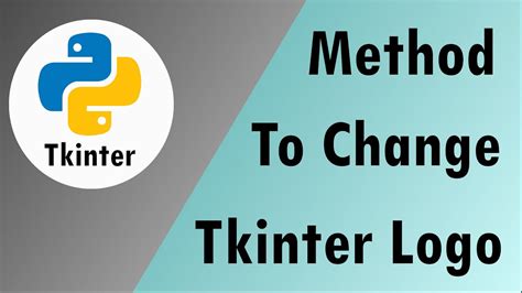 How To Change Default Tkinter Logo Gui Python Yoo The Best