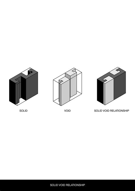 Solid And Void Diagram Architecture Concept Diagram Concept