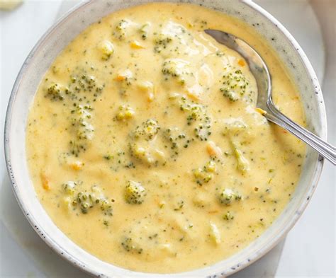 Broccoli Cheese Soup The Cozy Cook