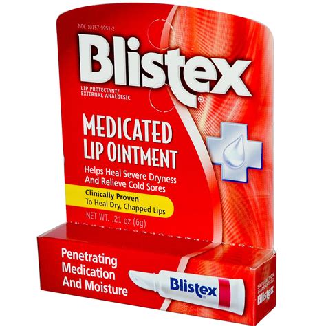 Blistex Medicated Lip Ointment 021 Oz Tagsaleco